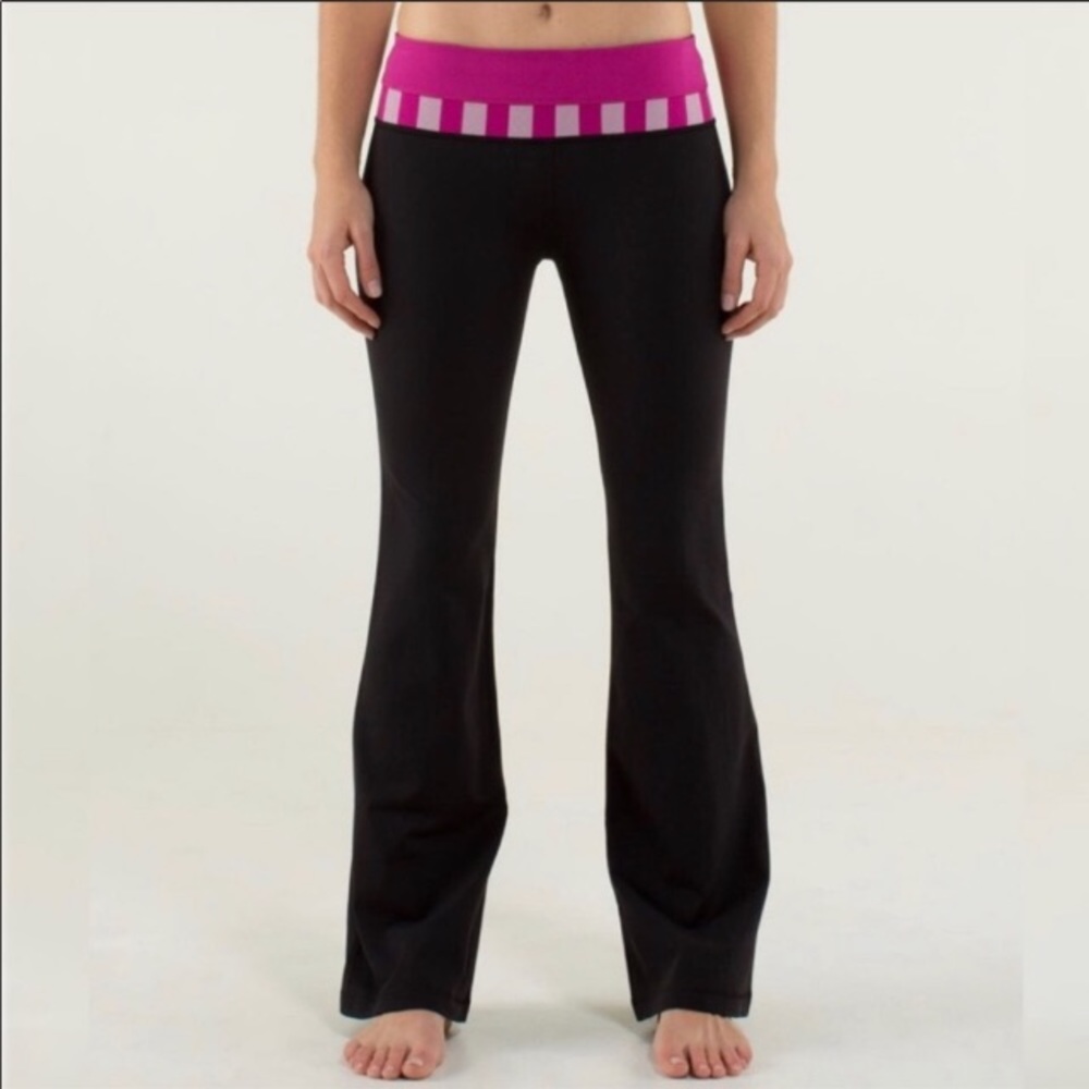 Lululemon Reversible Groove Black / Pink 4